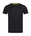 Heren Sportshirt Stedman ST8400 Black Opal